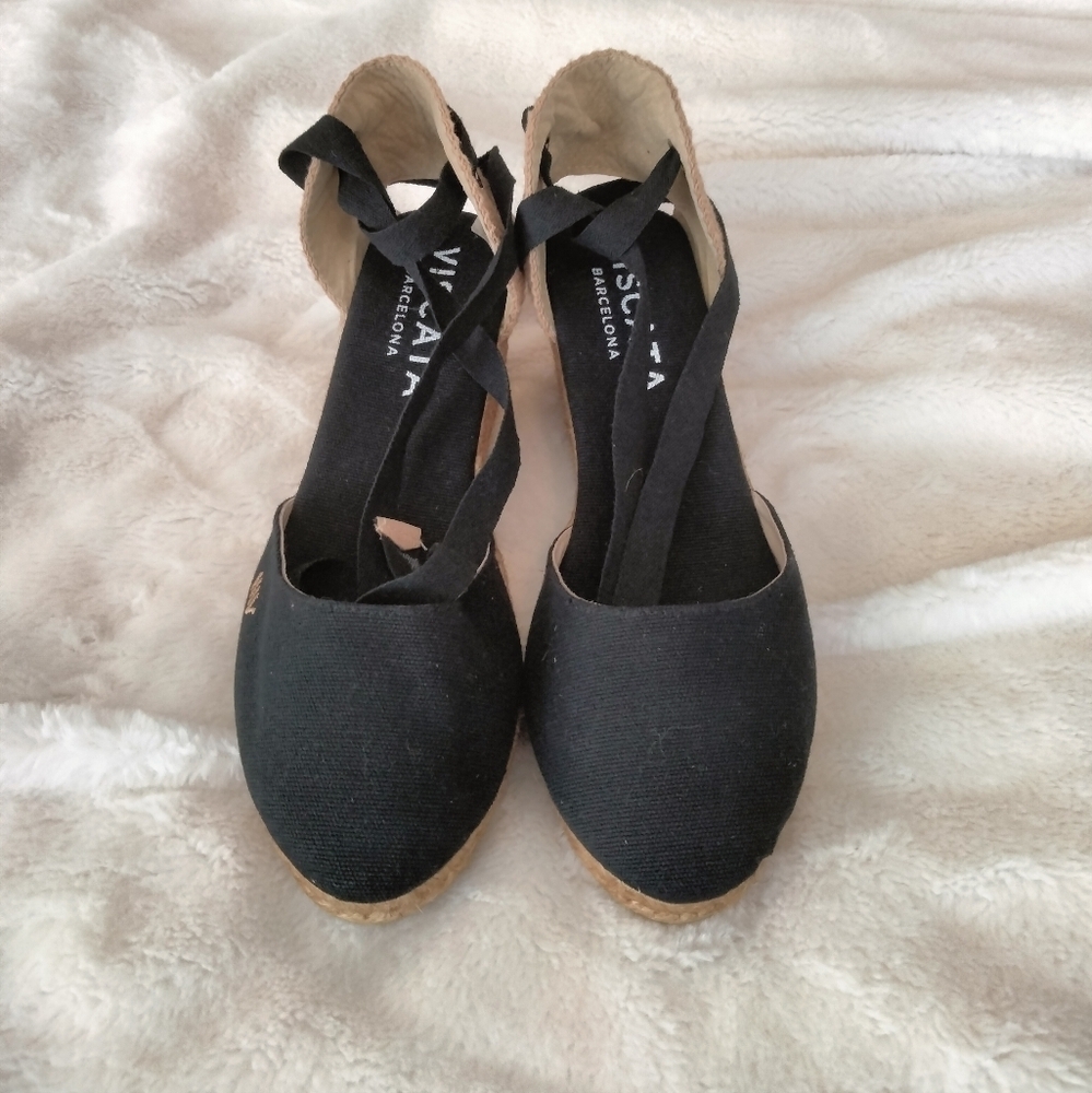 Viscata Espadrille Wedge Sandals - Picture 3 of 8